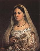 RAFFAELLO Sanzio Wearing veil woman Spain oil painting artist
